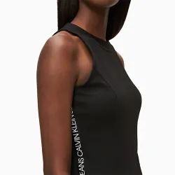 logo elastic fitted milano